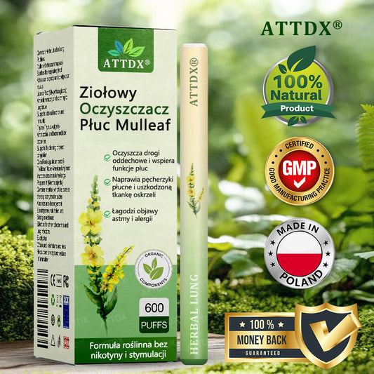 Ziołowy oczyszczacz płuc ATTDX® Mulleaf🌿🌿