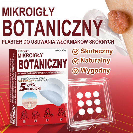 KUBOZN® Mikroigłowy botaniczny środek do usuwania narośli skórnych ✅wyprodukowano w Polsce